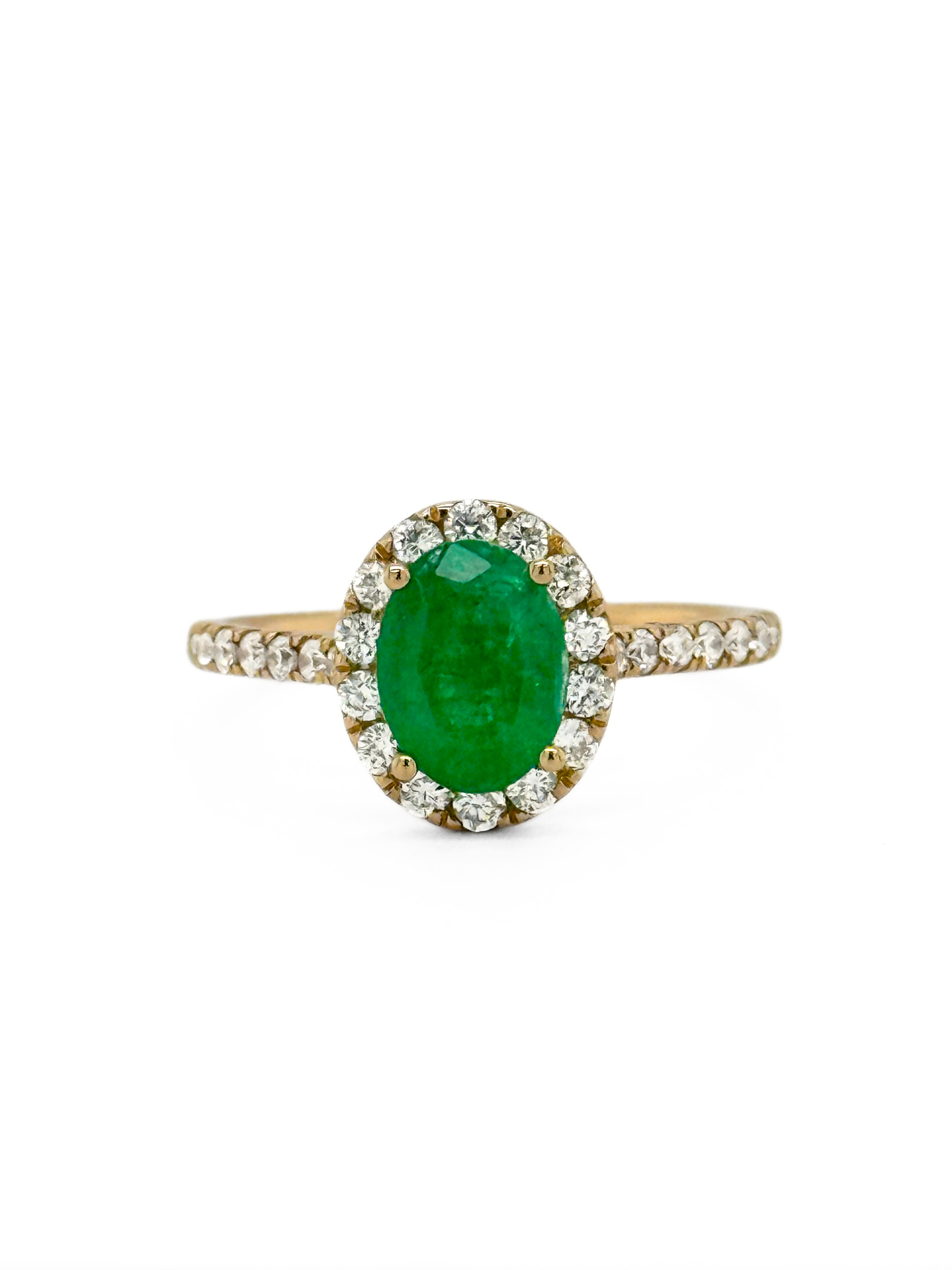 EMERALD LADY'S RING-R10282